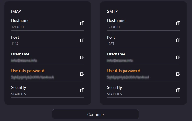 Proton Mail Bridge 013