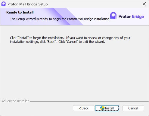 Proton Mail Bridge 005