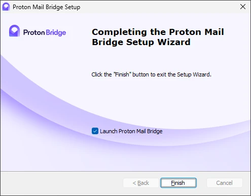 Proton Mail Bridge 007